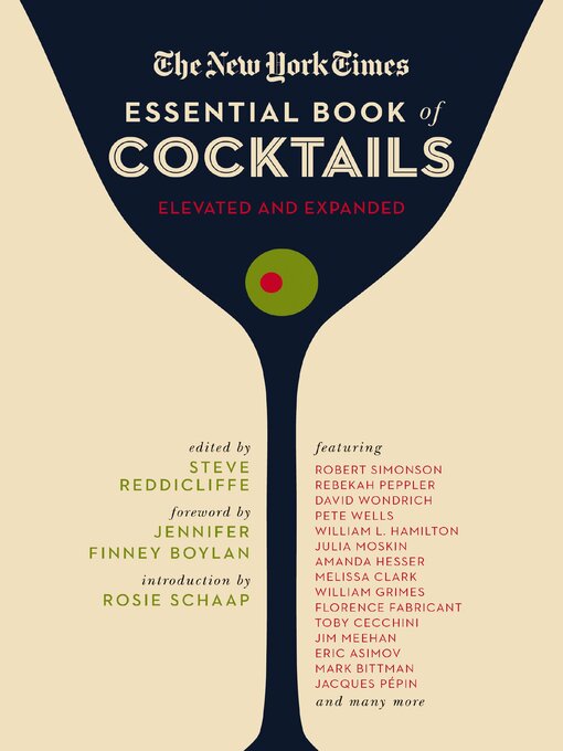 Title details for The New York Times Essential Book of Cocktails () by Steve Reddicliffe - Available